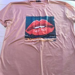 Shein graphic tee oversized